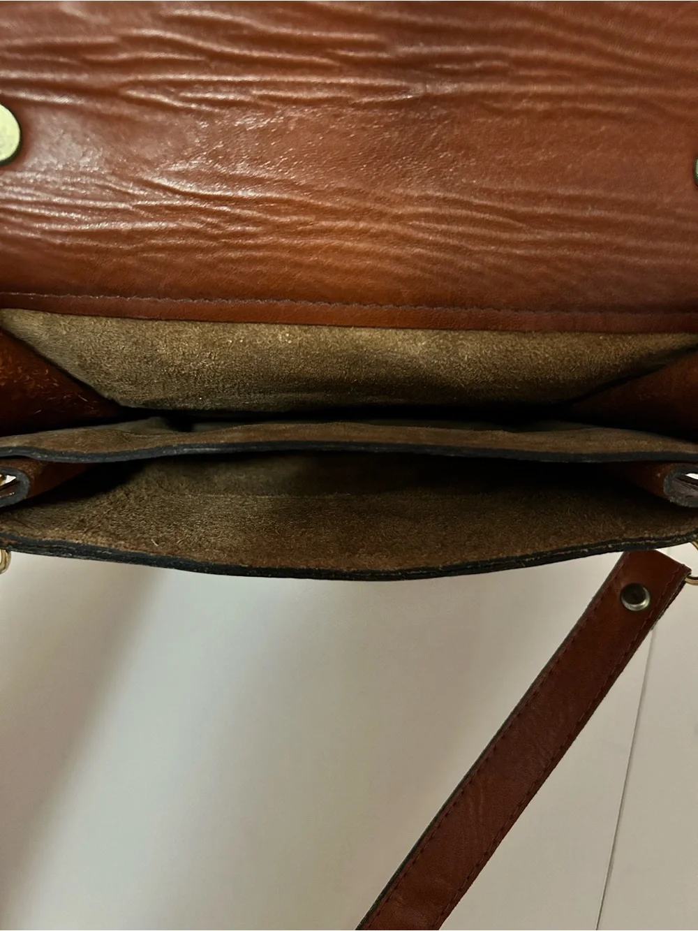 Vintage Jimenez H. Piel Locking Leather Messenger Bag Portfolio Briefcase w/Keys
